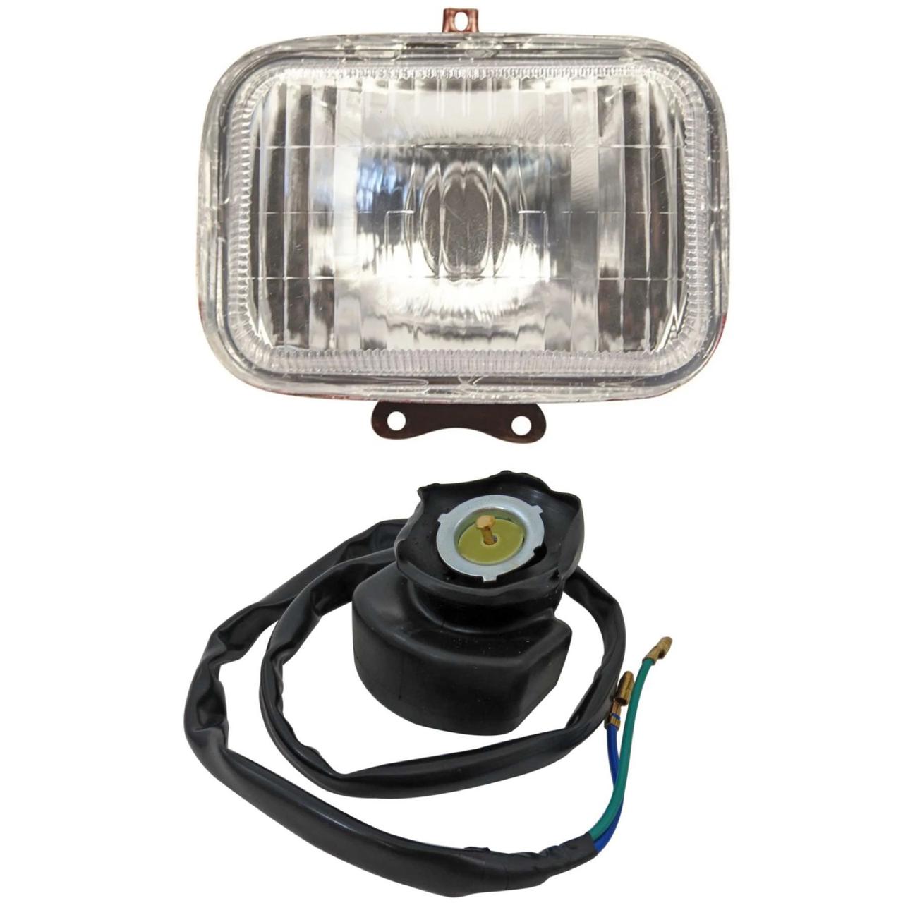 KIT FAROL BLOCO OPTICO E SOQUETE CRF230