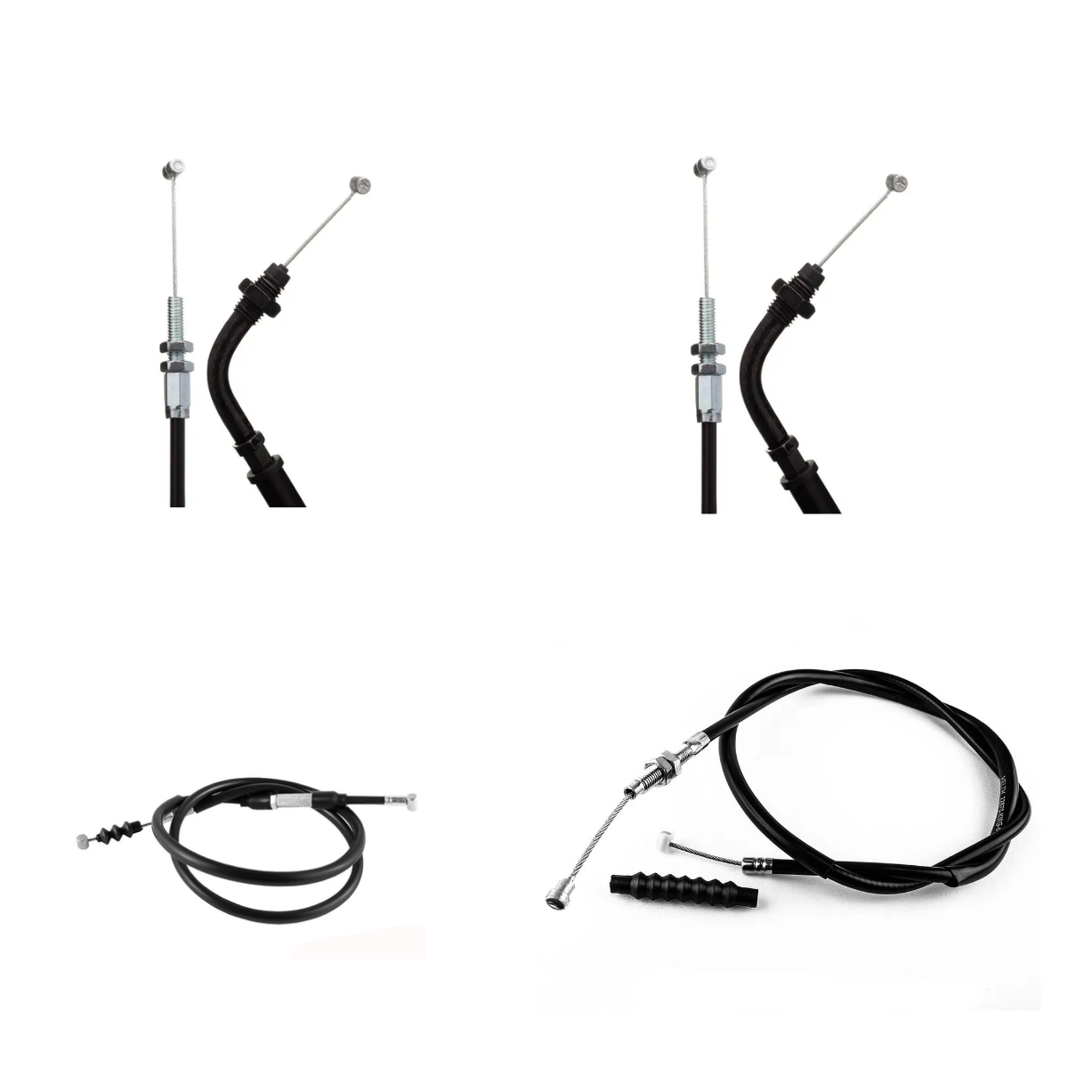 KIT 4 CABOS NX400 ACELERADOR A e B AFOGADOR E EMBREAGEM