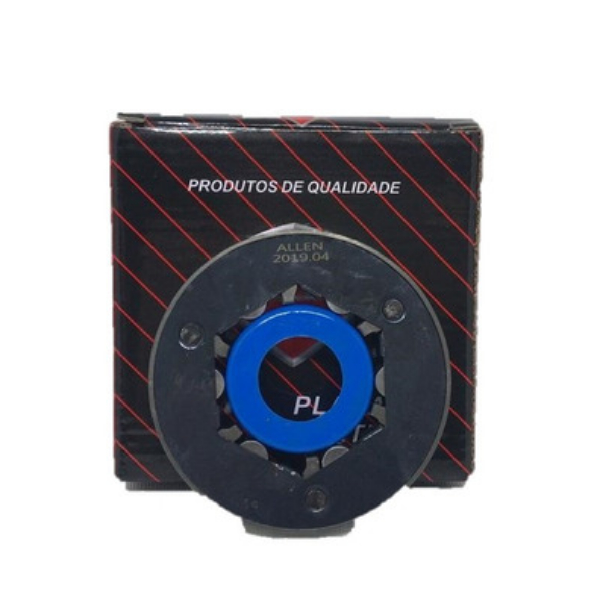 PLACA PARTIDA YBR125 XTZ125 TTR125 6 ROLETES ALLEN