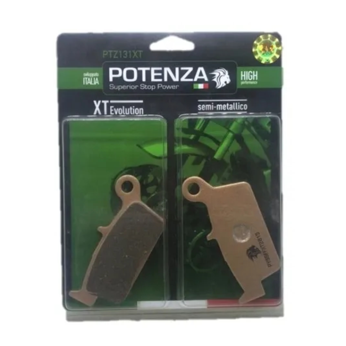 PASTILHA FREIO NX400 XRE300 WR250 TRASEIRA POTENZA
