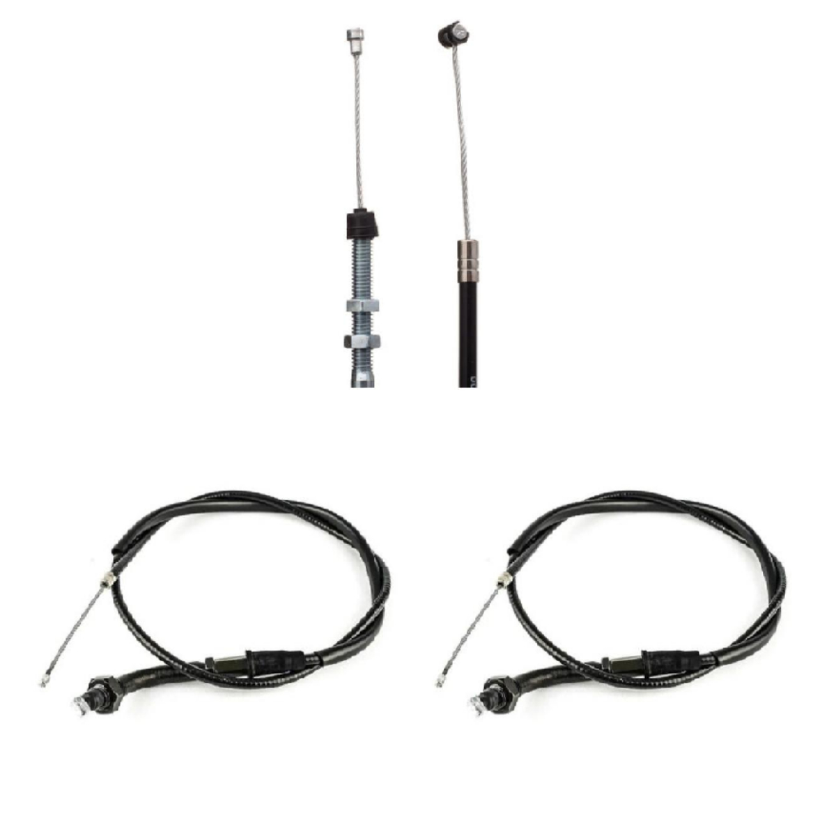 KIT 3 CABOS CB600 HORNET 08 EM DIANTE INJETADA ACELERADOR A e B E EMBREAGEM
