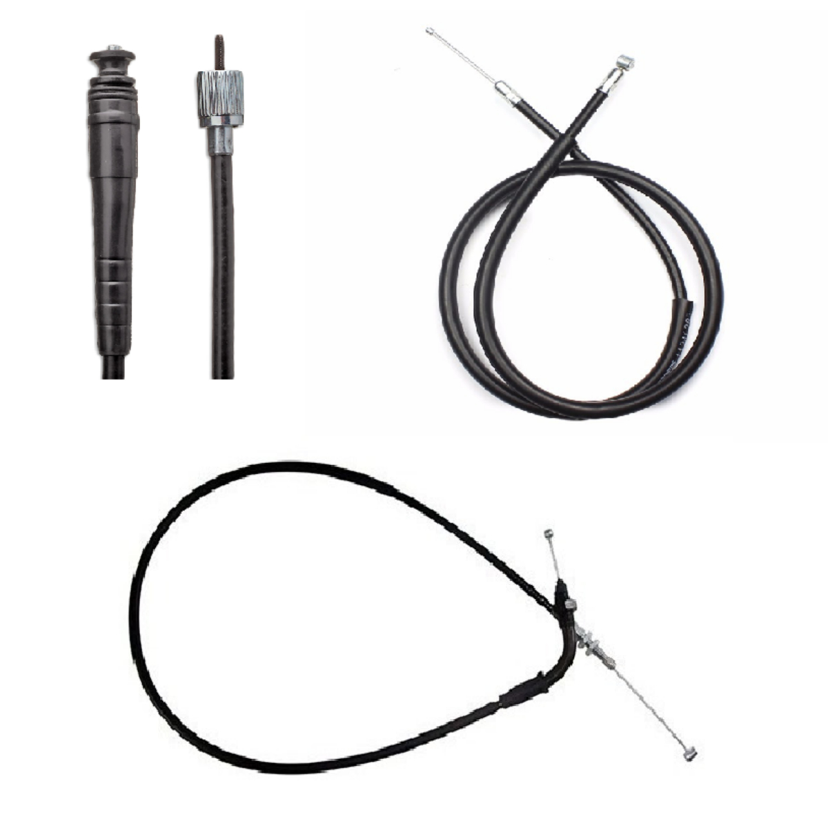 KIT 3 CABOS CRYPTON100 ACELERADOR VELOCIMETRO E AFOGADOR