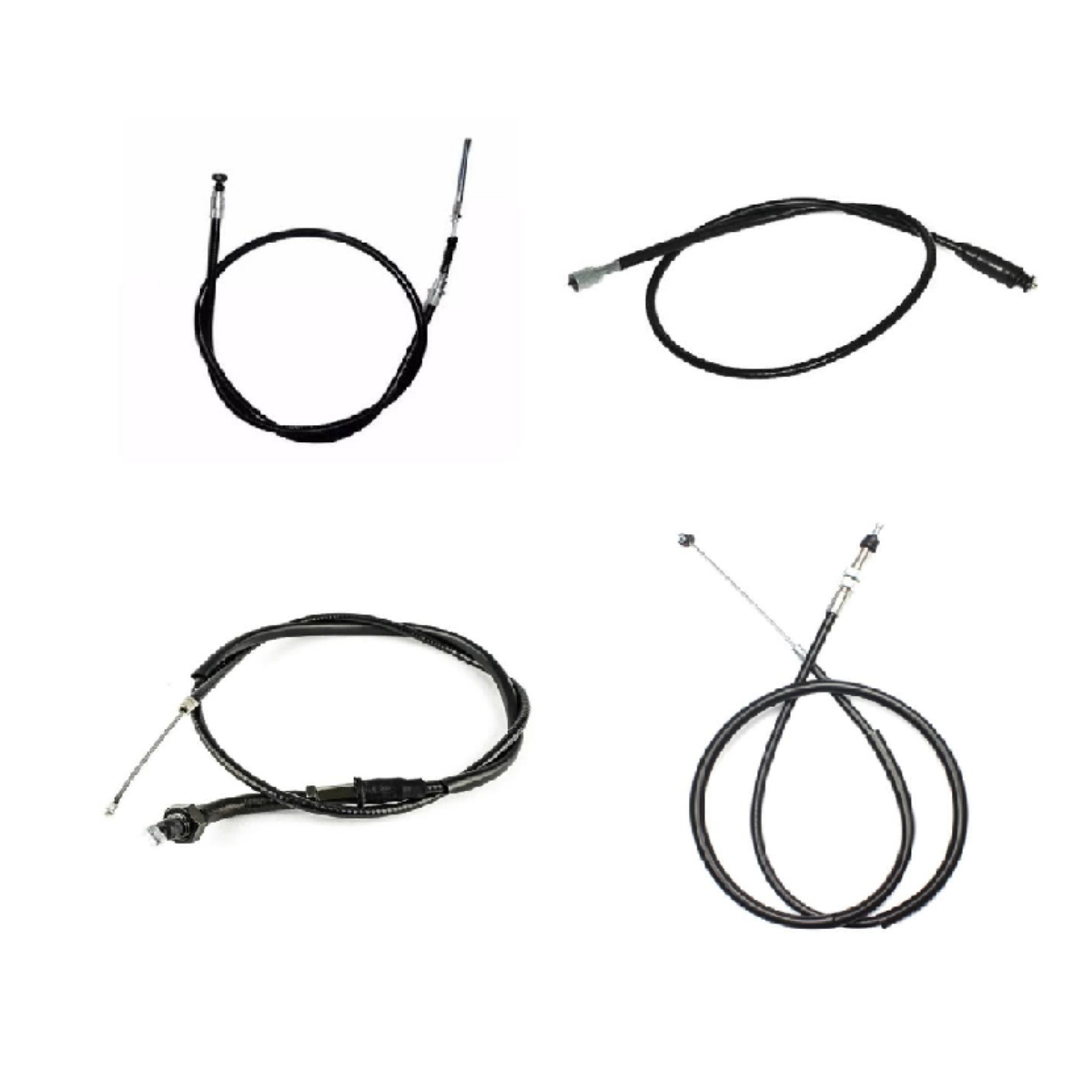 KIT 4 CABOS NXR125 EMBREAGEM ACELERADOR VELOCIMETRO E FREIO