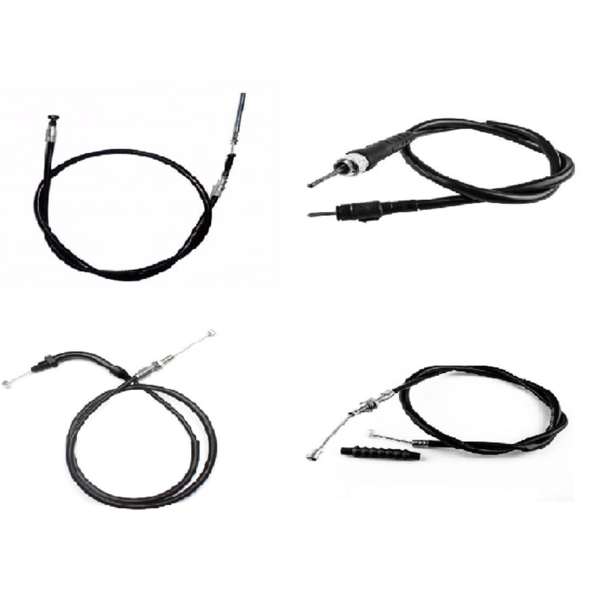 KIT 4 CABOS CG150 ACELERADOR EMBREAGEM VELOCIMETRO E FREIO