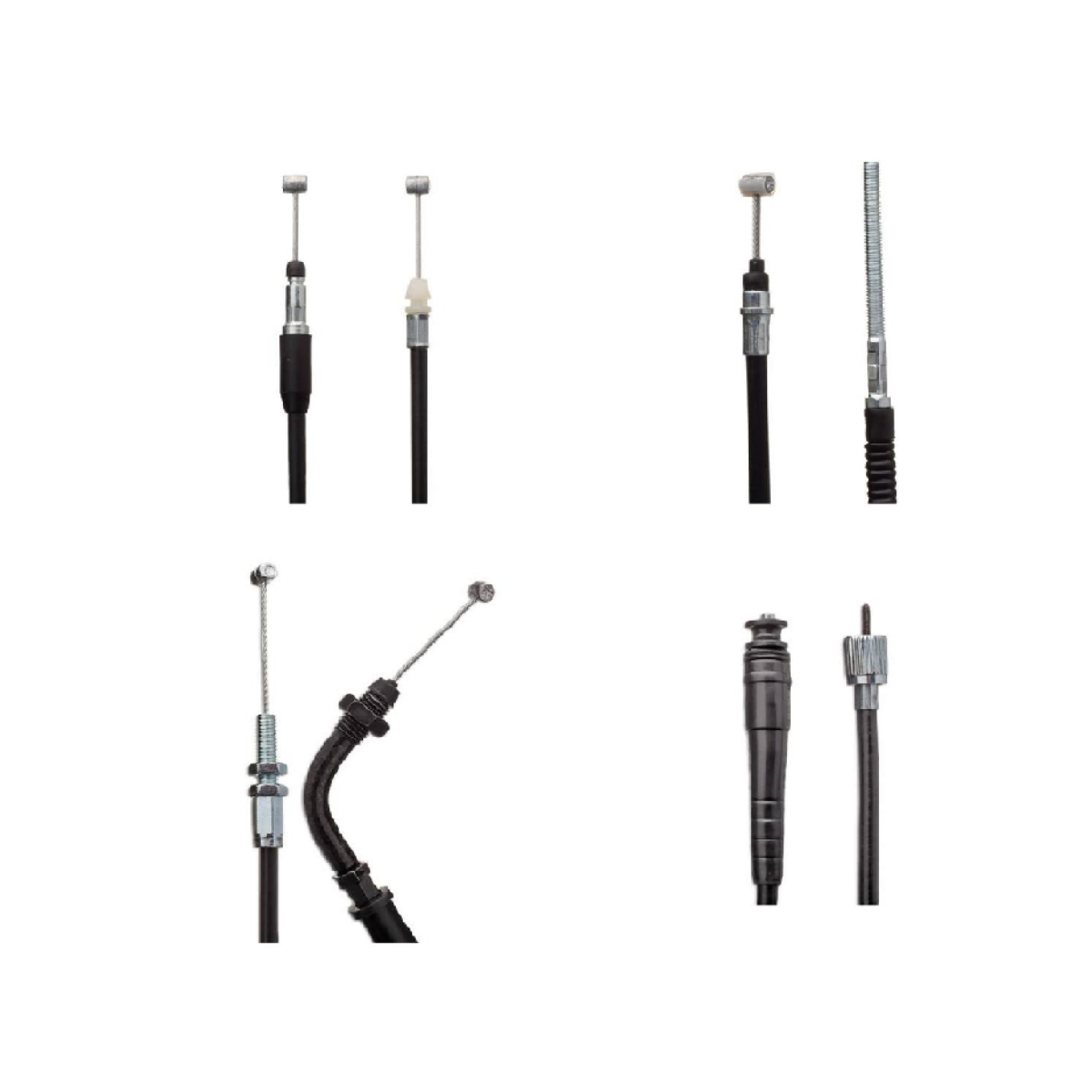 KIT 4 CABOS BIZ100 ACELERADOR VELOCIMETRO FREIO E AFOGADOR