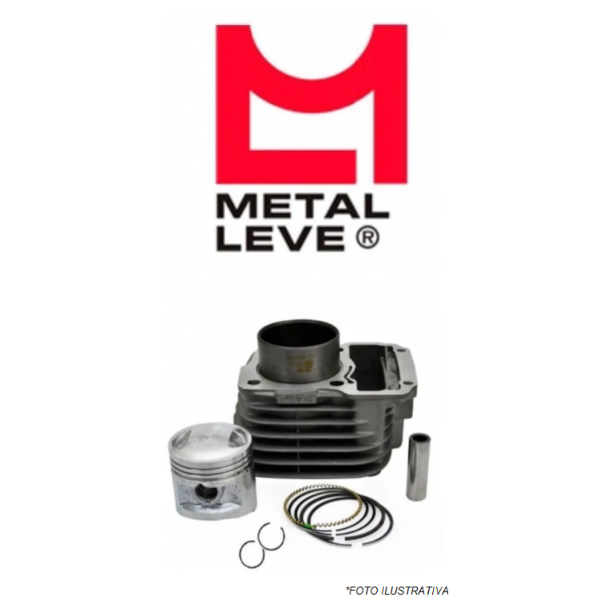 CILINDRO MOTOR BIZ100 DREAM METAL LEVE