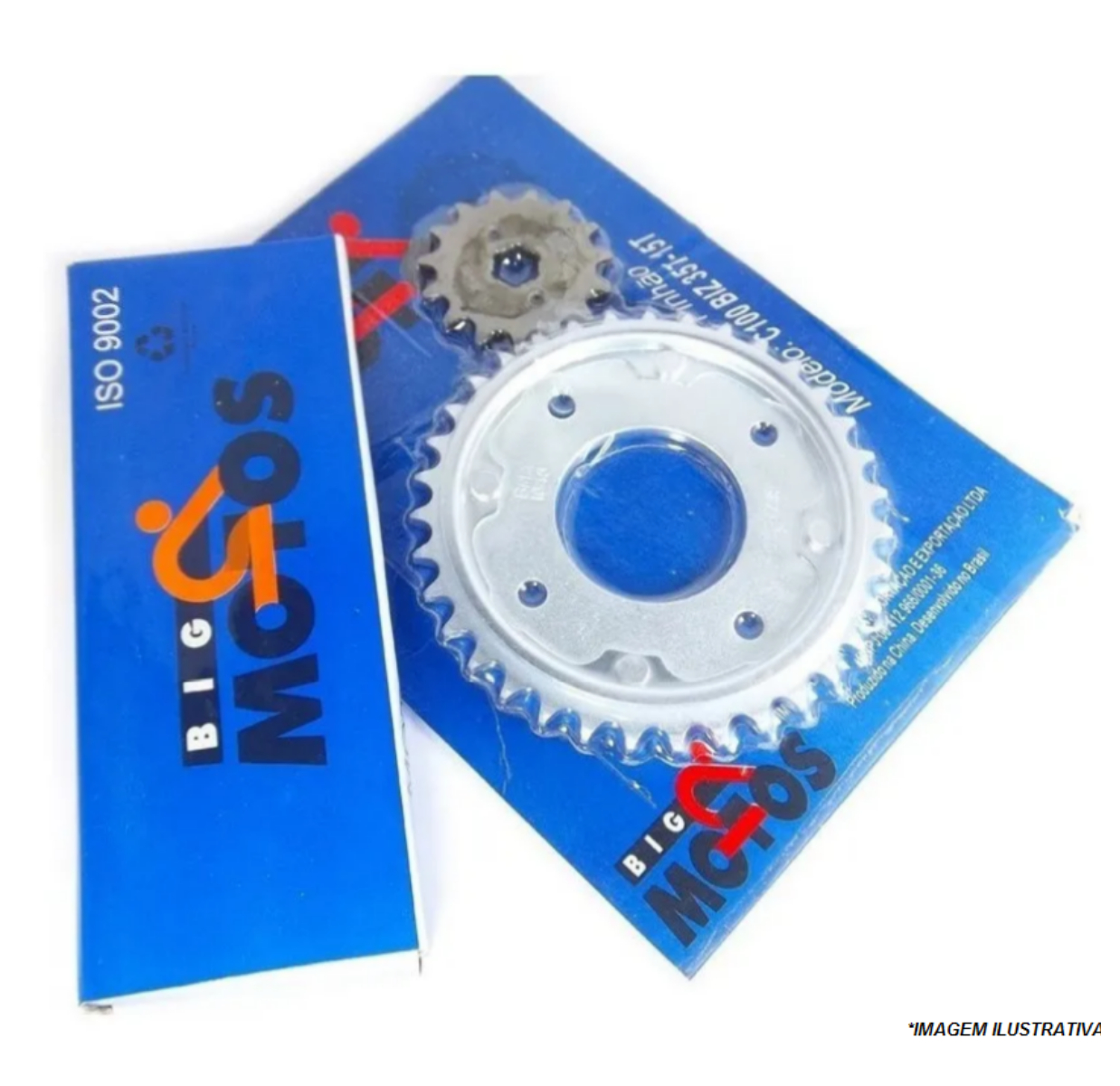 KIT RELAÇÃO NX400 FALCON BIG MOTOS