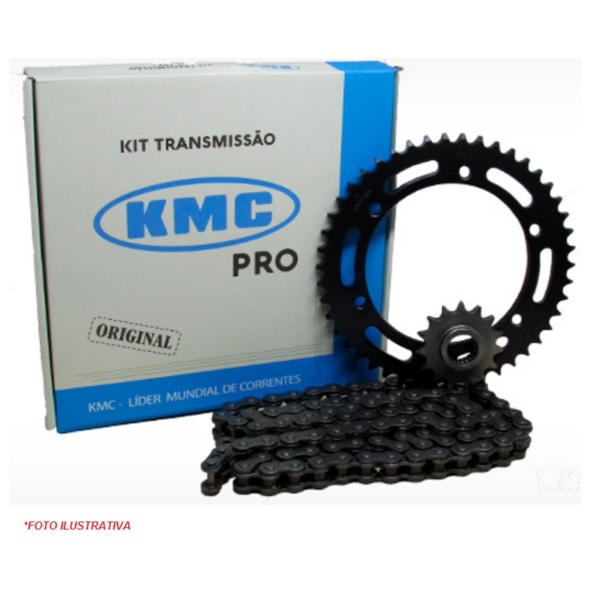 KIT RELAÇÃO FAZER250 KMC PRO