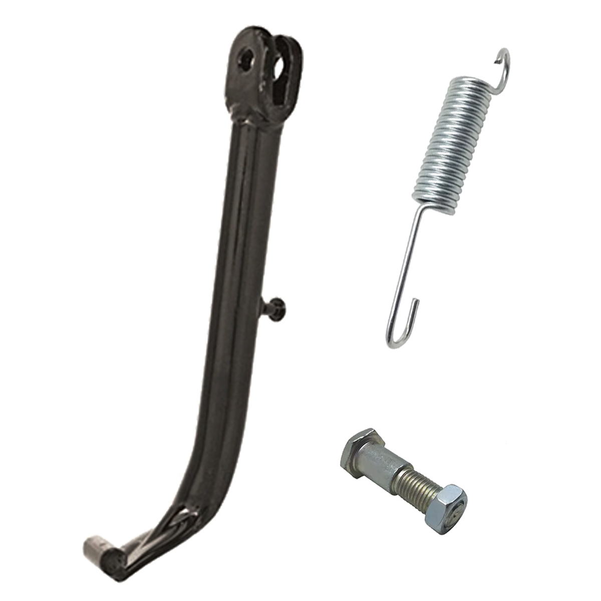 KIT CAVALETE LATERAL+MOLA+PARAFUSO CG125 2000 KS CG150