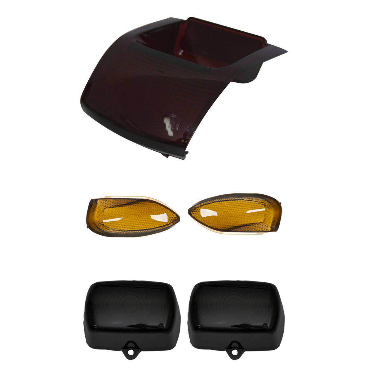 KIT LENTE LANTERNA+LENTE PISCA POP100 FUME