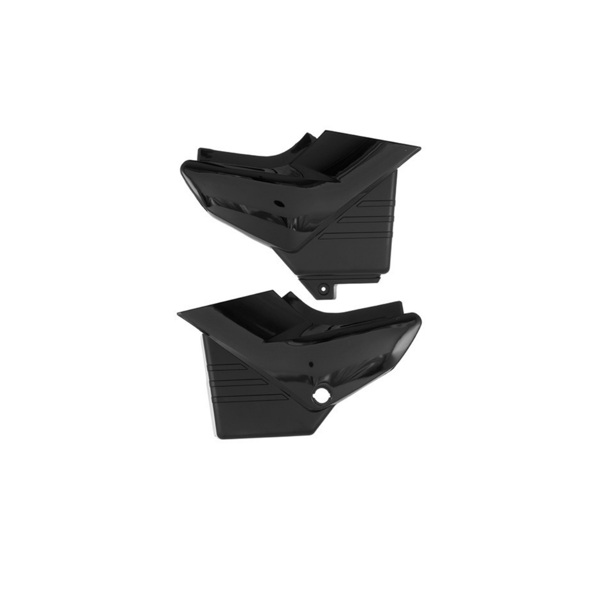 TAMPA LATERAL YBR125 02 A 08 PRETA