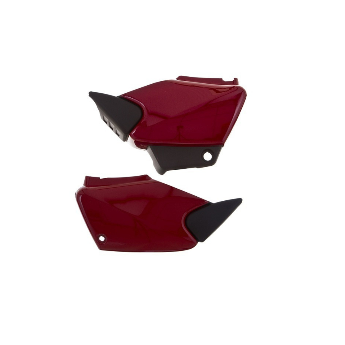TAMPA LATERAL TITAN125 01 A 04 VERMELHA