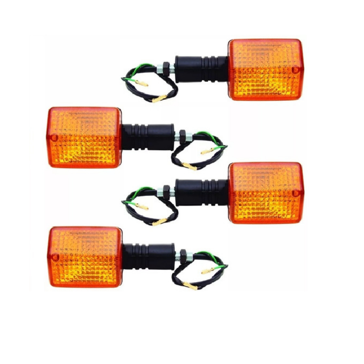 KIT PISCA CBX200 XLX350 NX150 AMARELO 4UN
