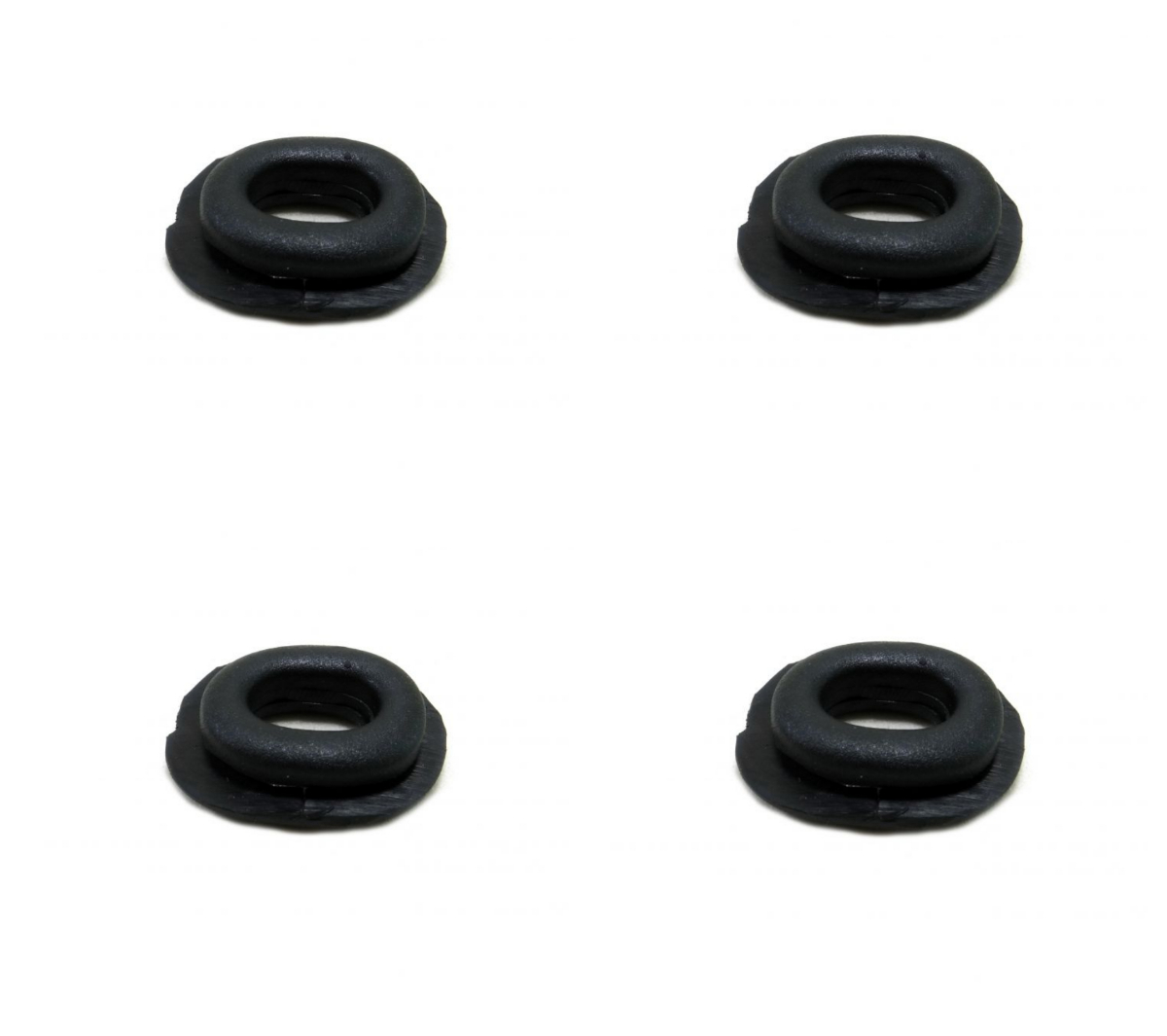 KIT BORRACHA TAMPA LATERAL CG125 95 A 99 (4 PEÇAS)
