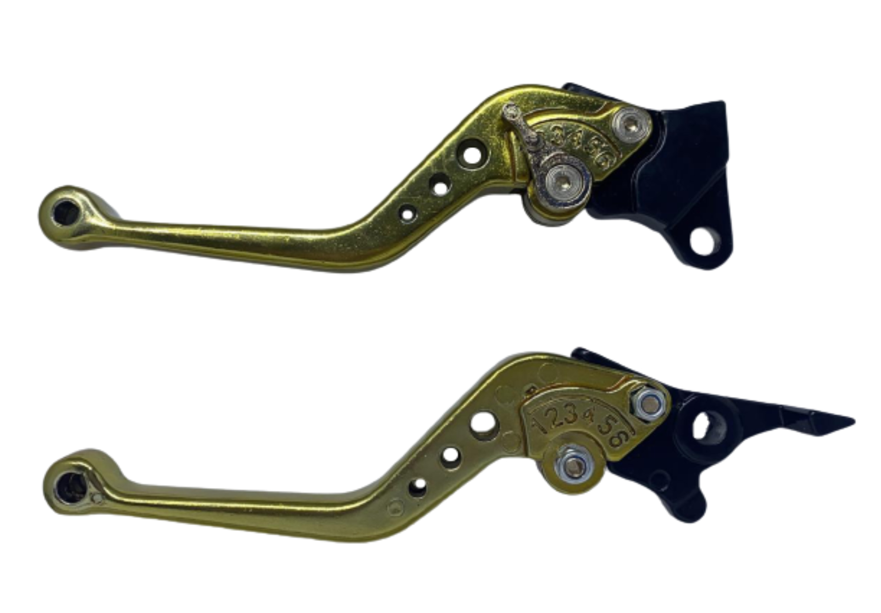 MANETE CB300 CBX250 STRADA  ARTICULADO C/REGULAGEM DOURADO