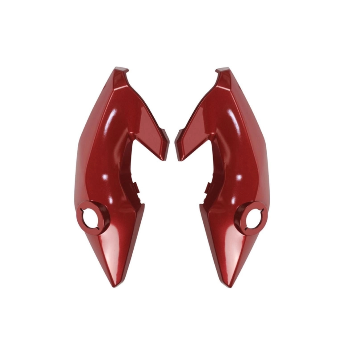 CARENAGEM FAROL TITAN150 2014 VERMELHO (LATERAL)