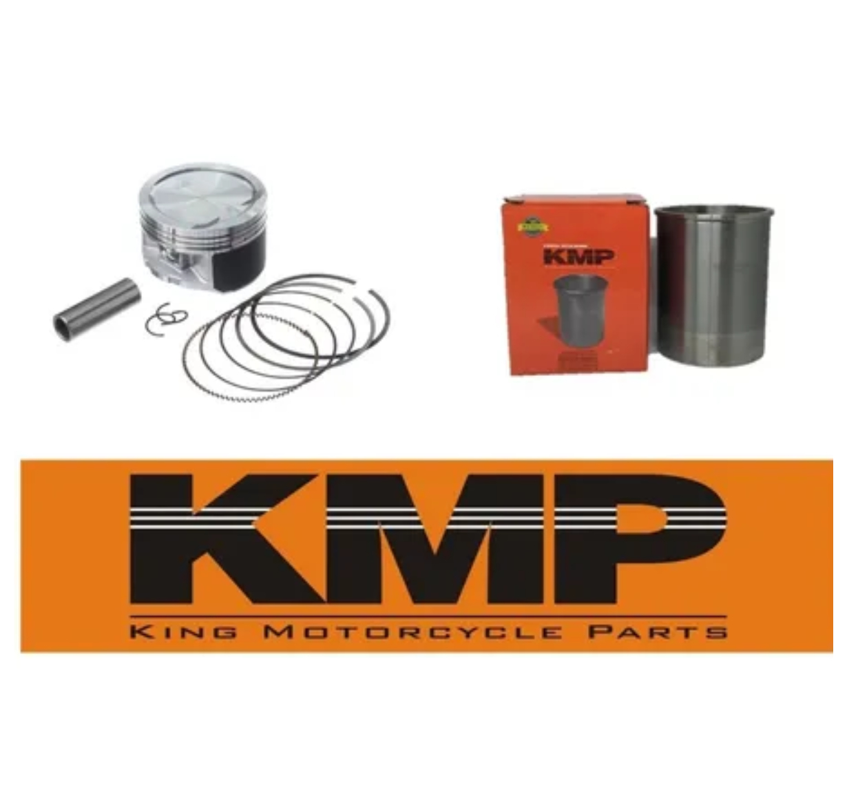 KIT PISTÃO+ANEL+CAMISA CILINDRO KMP CB300 XRE300