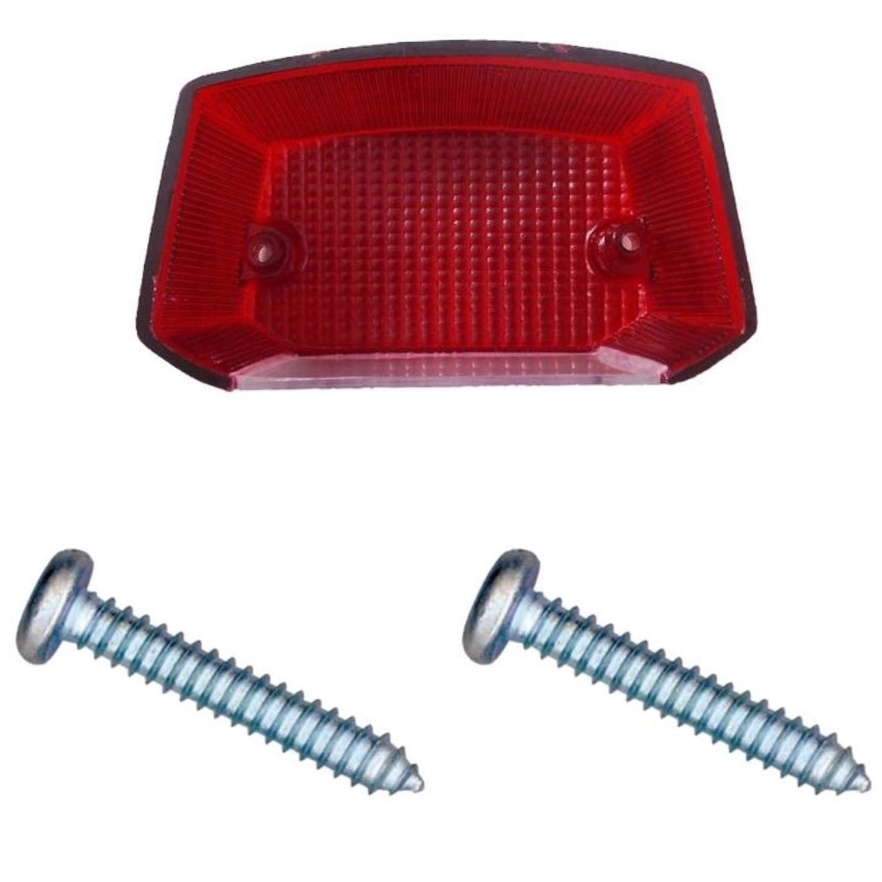 KIT LENTE LANTERNA+PARAFUSOS DT180