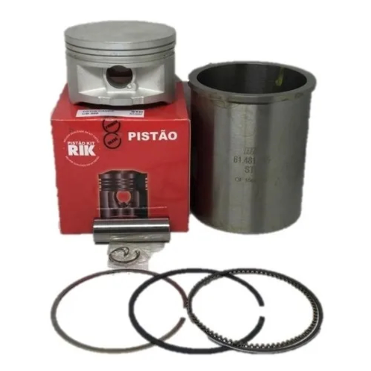 KIT PISTÃO+ ANEL+CAMISA CILINDRO CB300 XRE300