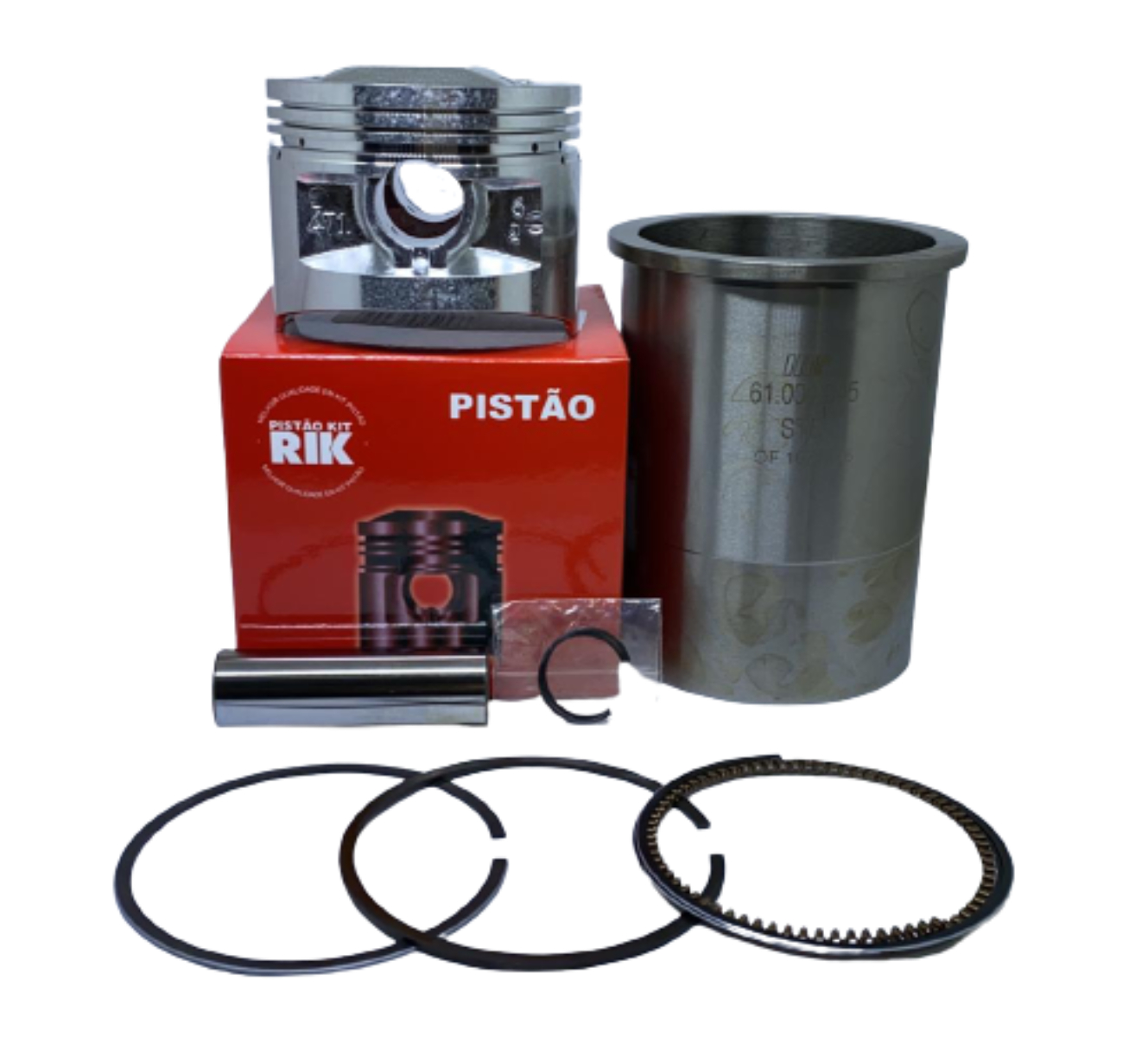KIT PISTÃO+ANEL+CAMISA CILINDRO XL250R