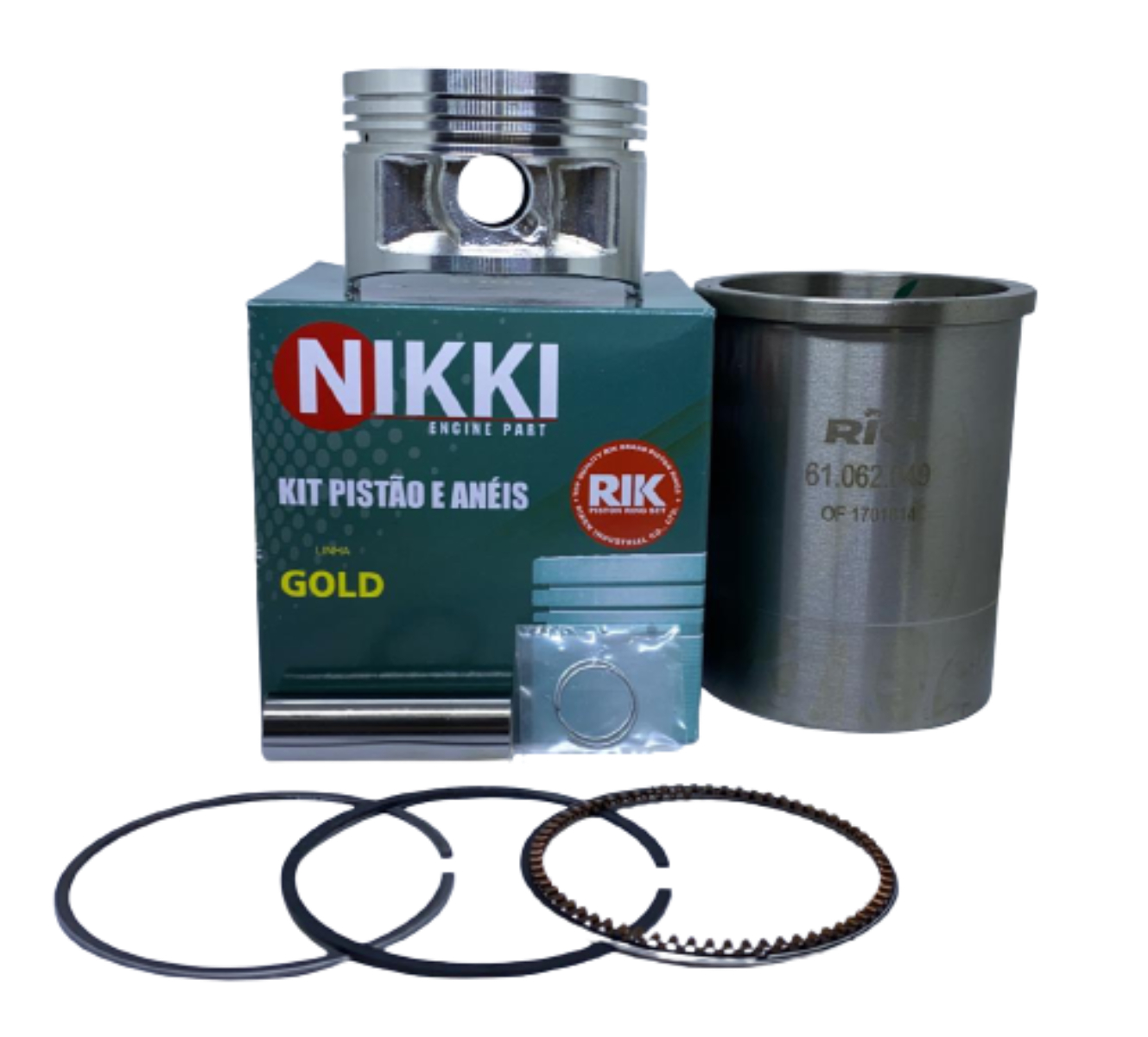 Kit PISTÃO+ANEL+CAMISA CILINDRO XT225