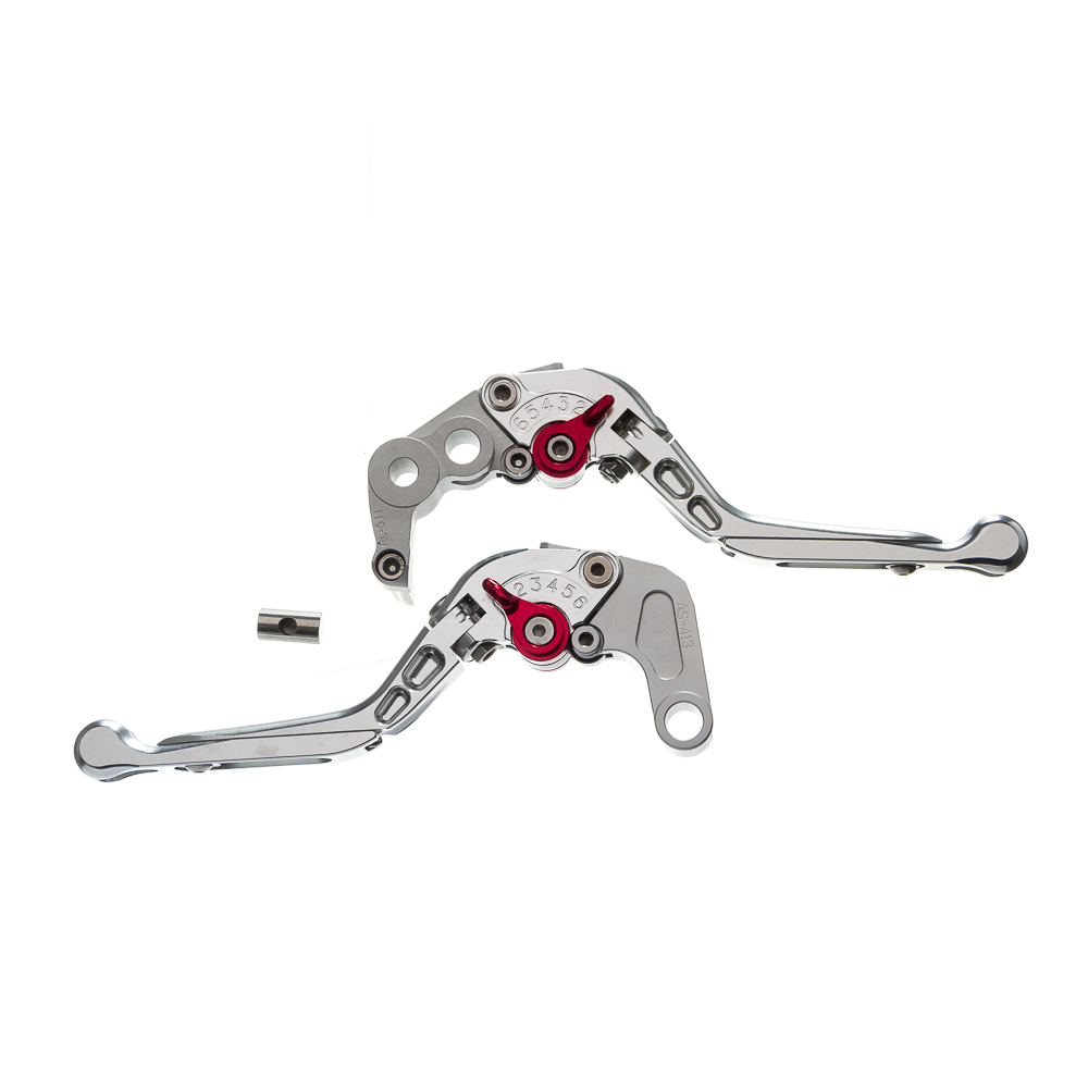 MANETE MOTO X SUPER BIKE PAR C REGULAGENS 3/4 DEDOS ESCAMOTEAVEL – DOBRAVEL GSXR600/750  GSXR1000