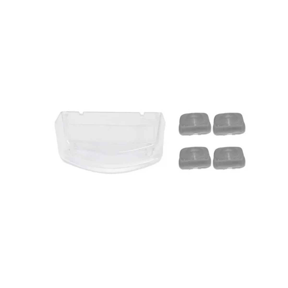 KIT LENTE LANTERNA+LENTE PISCA YBR125 CRISTAL