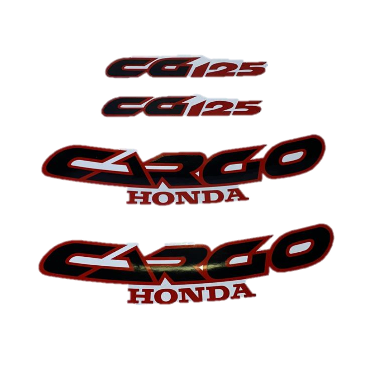 ADESIVO TANQUE CG125 CARGO 00 A 03 BRANCO