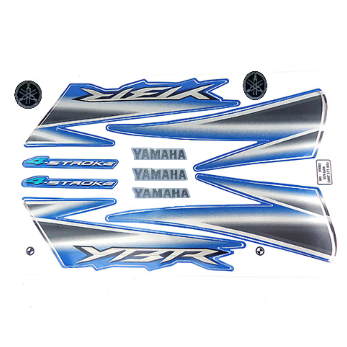ADESIVO TANQUE YBR125 05 AZUL