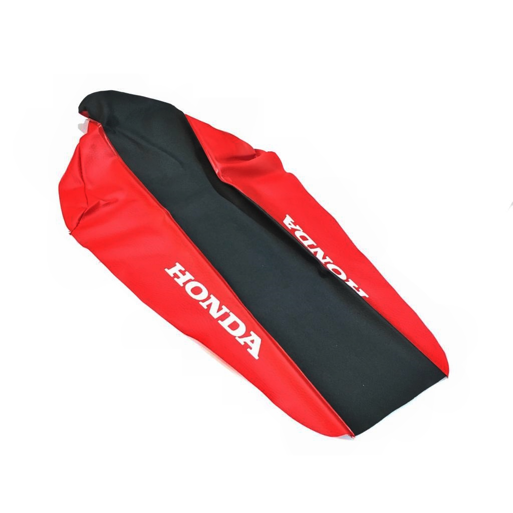 CAPA BANCO CRF150 CRF230 PROTER CAPAS PRETO/VERMELHA