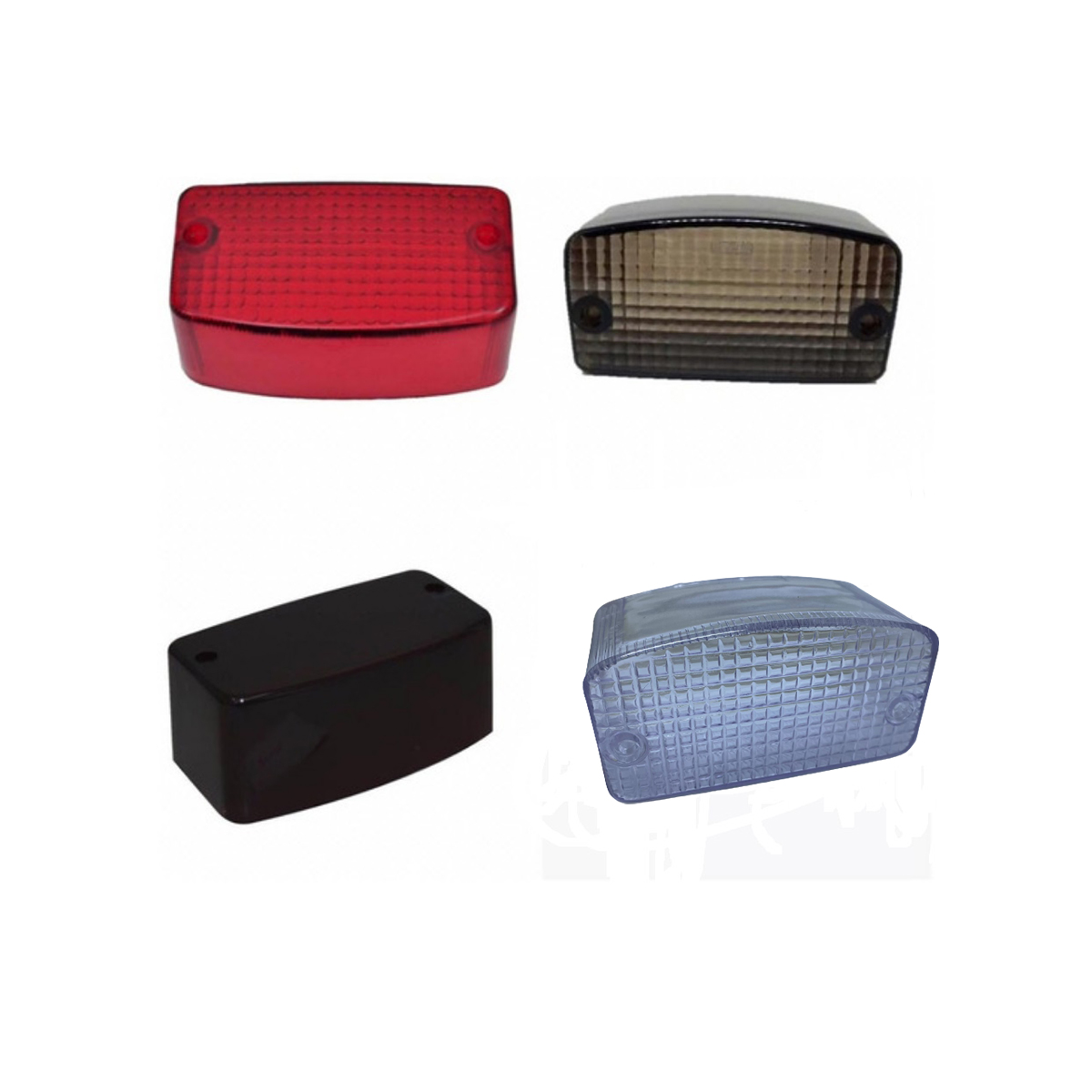 LENTE LANTERNA CG125 99 CBX200 XL250 XLX250 CORES