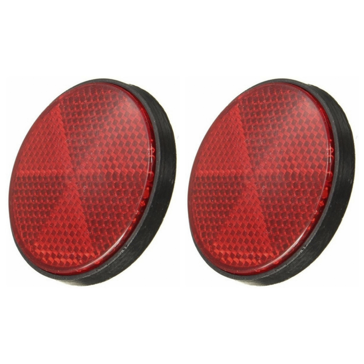 KIT REFLETOR OLHO De GATO CG125 (2PÇS) Vermelho