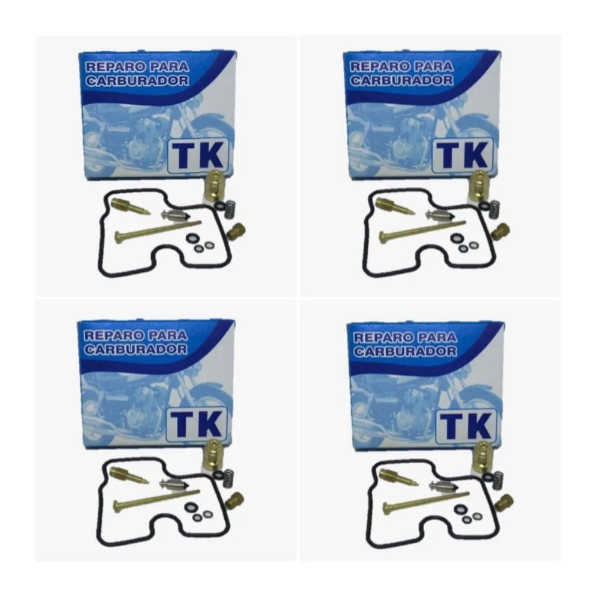 KIT REPARO CARBURADOR CB600 HORNET 4PÇS