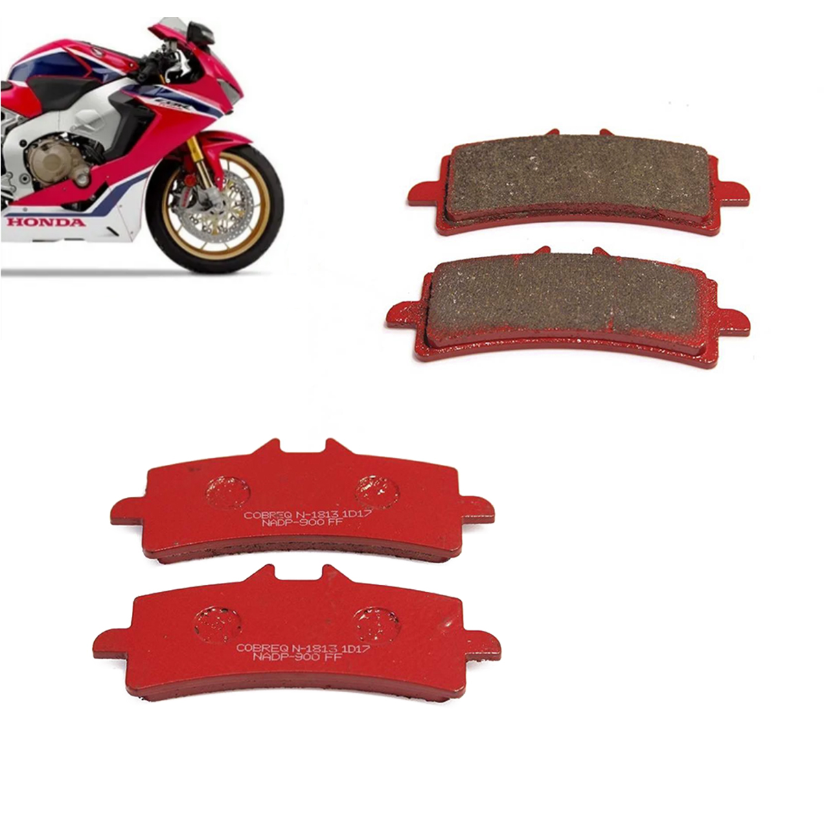 PASTILHA FREIO CBR1000RR SP 18 E.D. (PAR) COBREQ RACING