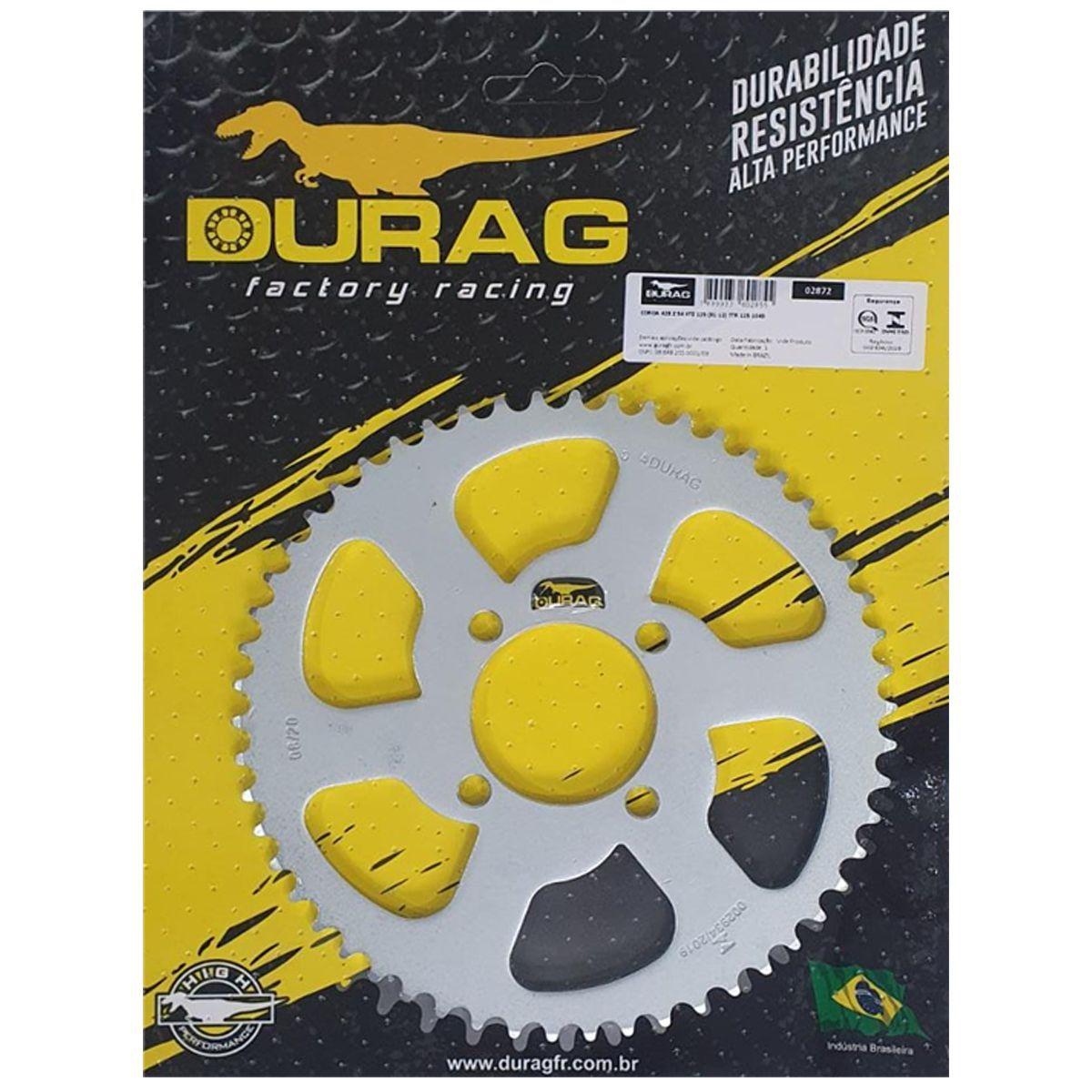 COROA XTZ125 TTR125 DURAG 54D
