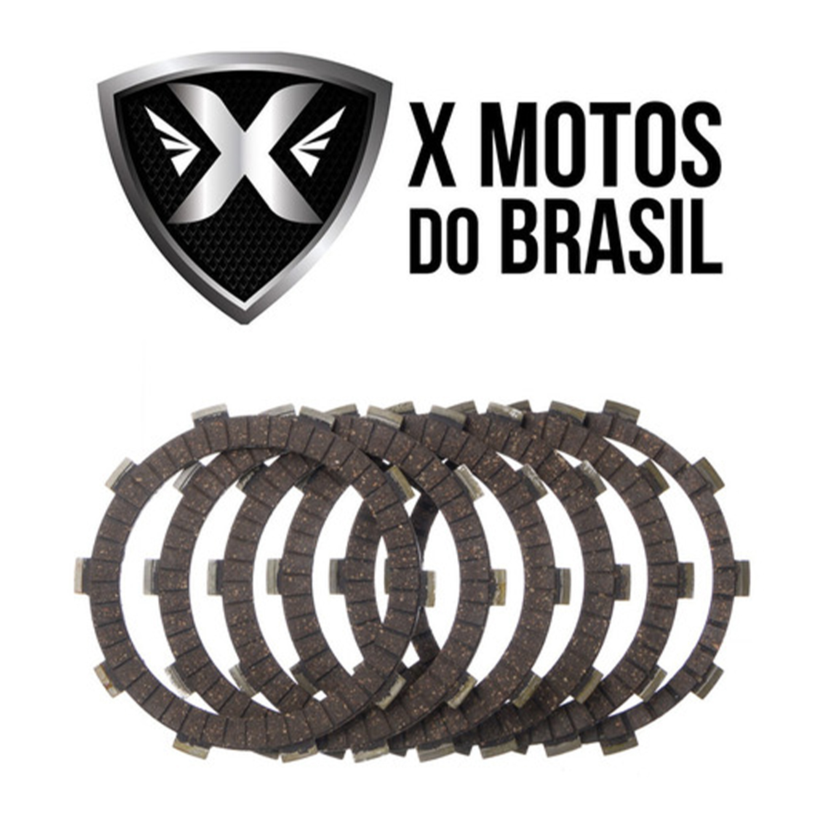 DISCO EMBREAGEM XLX250 XLX350 NX350 SAHARA X MOTOS
