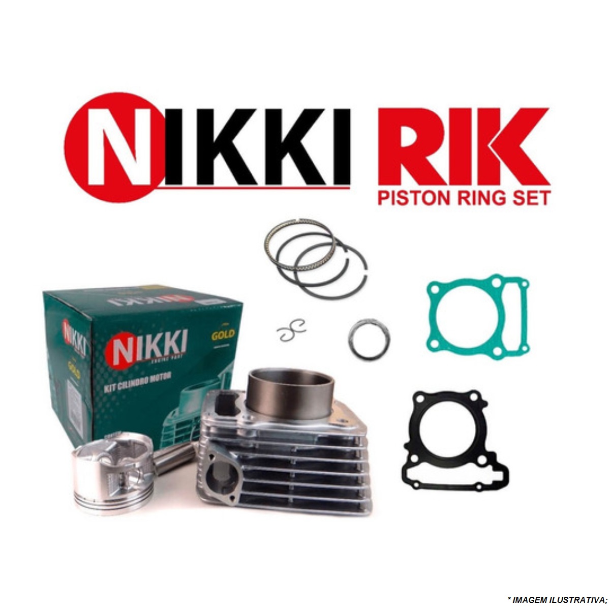 CILINDRO MOTOR CRF250F CB250F NIKKI