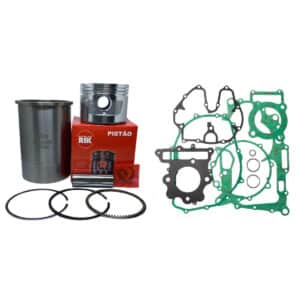 KIT PISTÃO+ANEL+CAMISA CILINDRO+JOGO JUNTA MOTOR XLX250