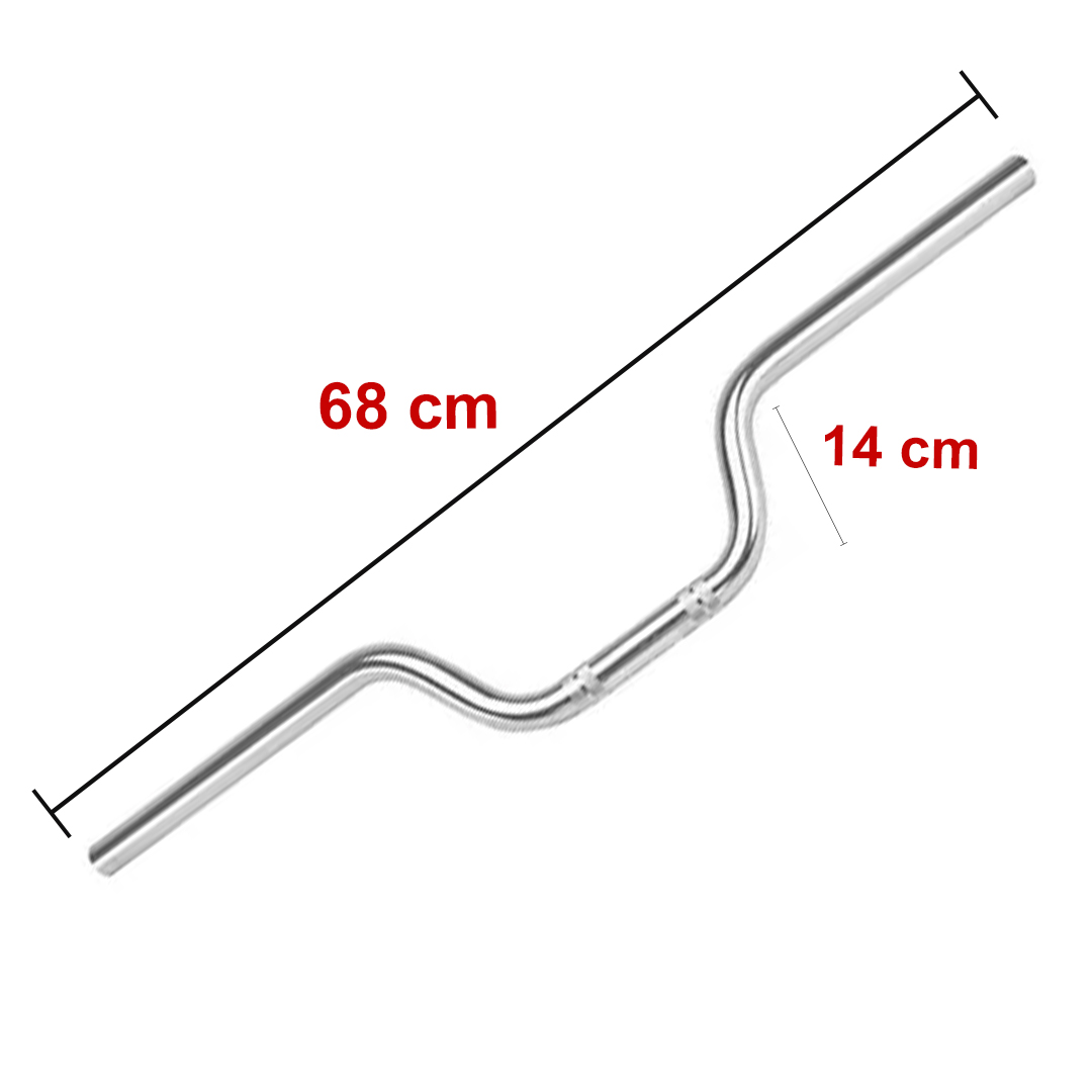 Guidão CBX 200 Strada Cromado - Pro Tork - marquinhom