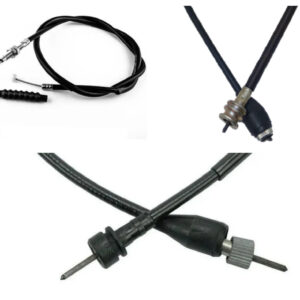 KIT 3 CABOS RD125 RD135 EMBREAGEM VELOCIMETRO E TACOMETRO