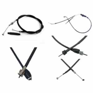 KIT 5 CABOS RD125 RD135 ACELERADOR EMBREAGEM VELOCIMETRO TACOMETRO E FREIO