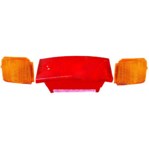 LENTE LANTERNA CBX150 AERO (TRASEIRA+PISCAS)