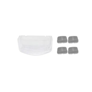 KIT LENTE LANTERNA+LENTE PISCA YBR125 CRISTAL