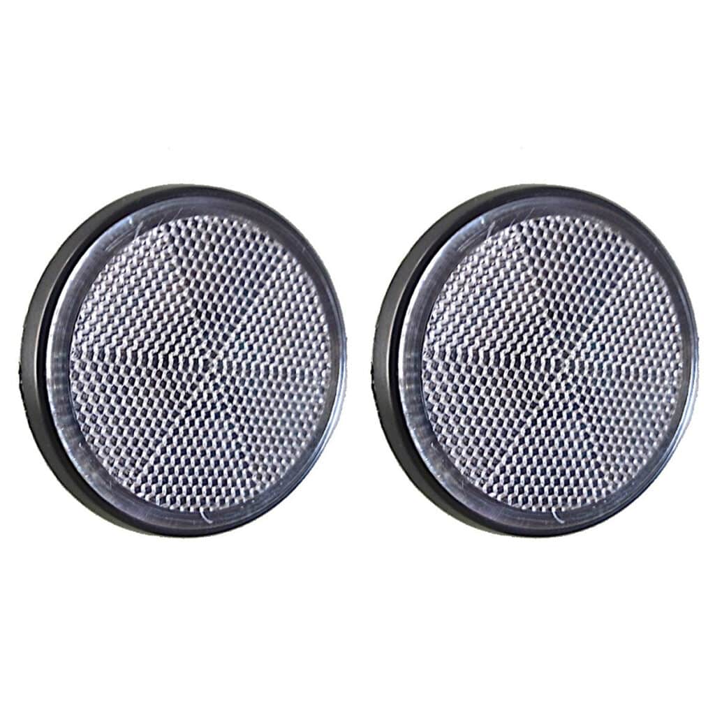 KIT REFLETOR OLHO De GATO CG125 (2PÇS) Cristal