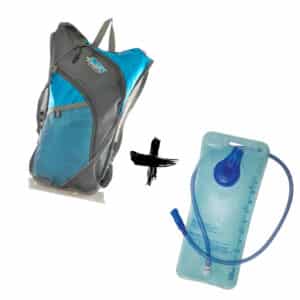 KIT BOLSA E REFIL HIDRATAÇÃO X-S (REDE) AZUL