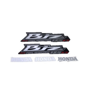 ADESIVO TANQUE BIZ125 KS 11 PRETO
