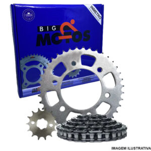 KIT RELAÇÃO FAZER150 BIG MOTOS